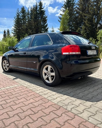 Audi A3 cena 14900 przebieg: 368000, rok produkcji 2006 z Wałbrzych małe 137
